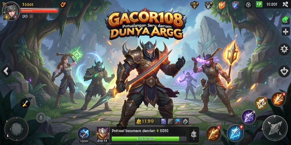 Tampilan gameplay seru dalam GACOR108 yang menarik.