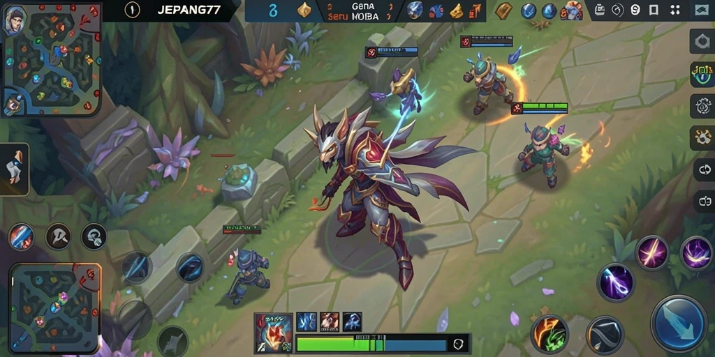 Tangkapan layar gameplay JEPANG77 yang mengesankan dengan aksi seru.