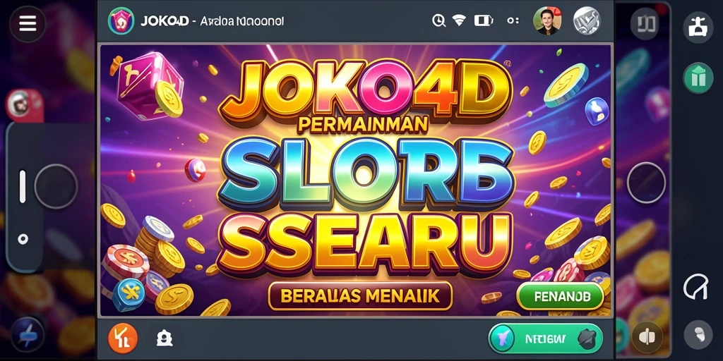 Screenshot utama JOKO4D menampilkan gameplay slot yang mengasyikkan.