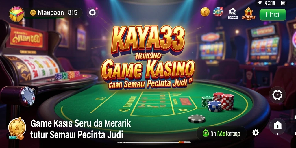 Tangkapan layar gameplay KAYA33 yang seru dan menarik.