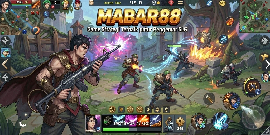 Tampilan gameplay SLG yang menegangkan dan penuh strategi.
