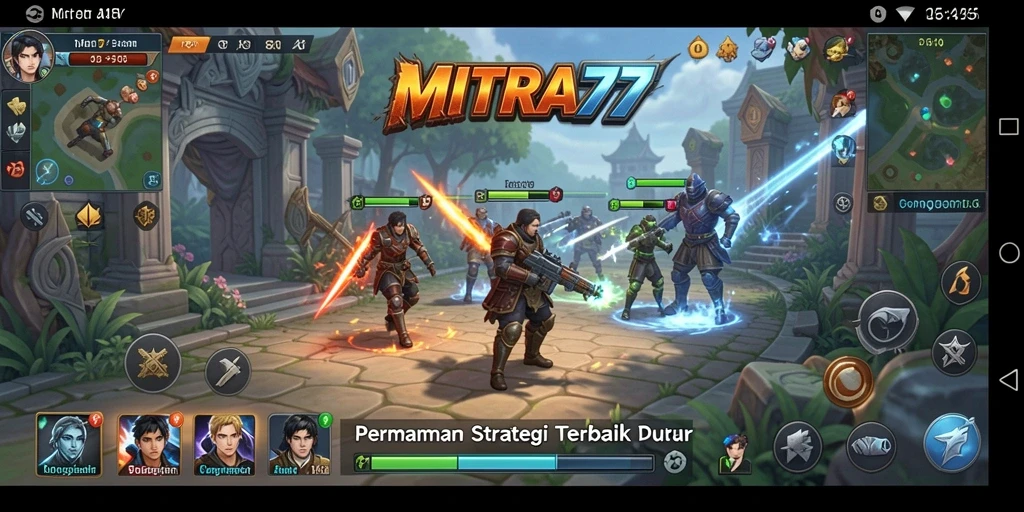 Tampilan gameplay SLG yang mengasyikkan dan penuh strategi.