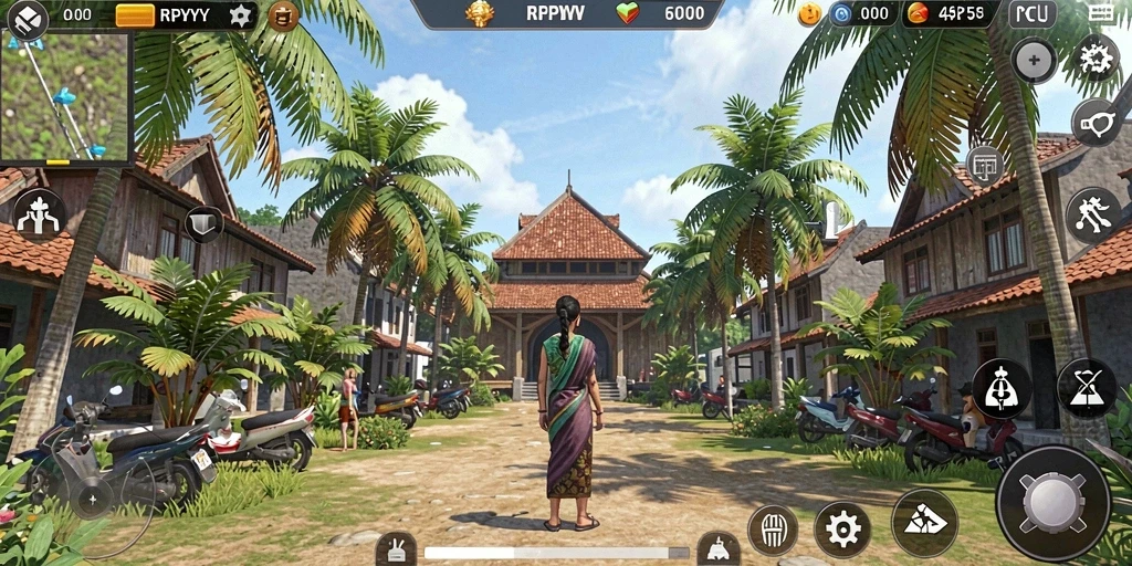 Tampilan gameplay RPYYY yang menarik dan interaktif dalam simulasi kehidupan.