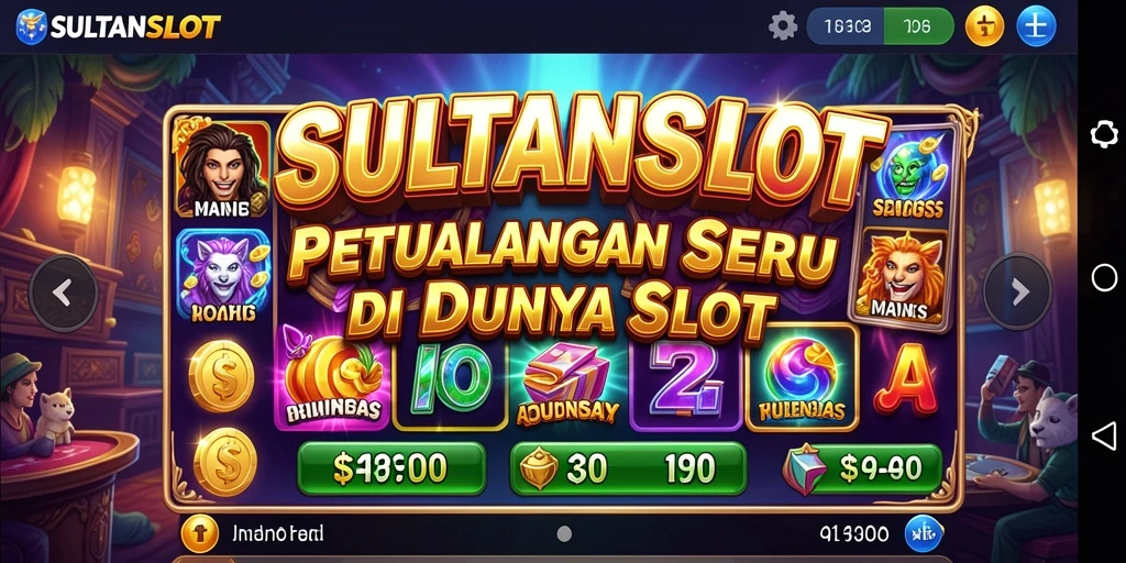 Screenshot gameplay SULTANSLOT menunjukkan pengalaman petualangan yang mendebarkan.