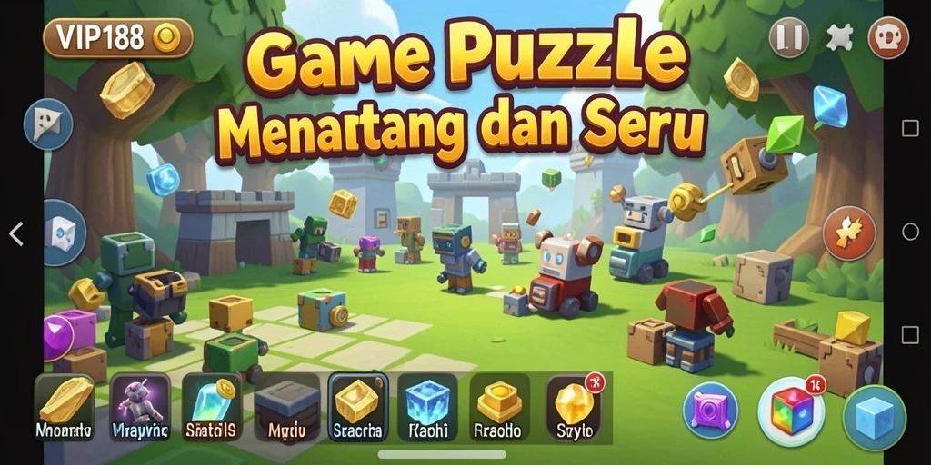 Tampilan gameplay <strong>VIP188</strong> yang menantang dan mendebarkan.